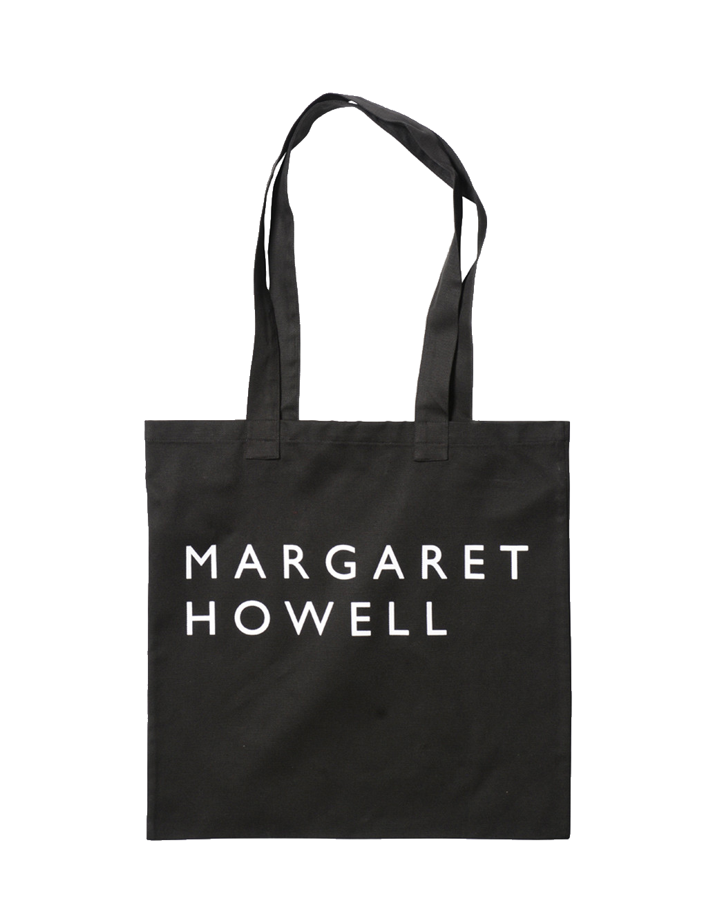 lost & found Margaret Howell Margaret Howell Logo Bag Cotton Drill Black