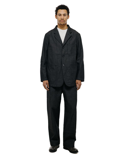 Engineered Garments Workaday Med Blazer Charcoal Cotton Heavy Oxford