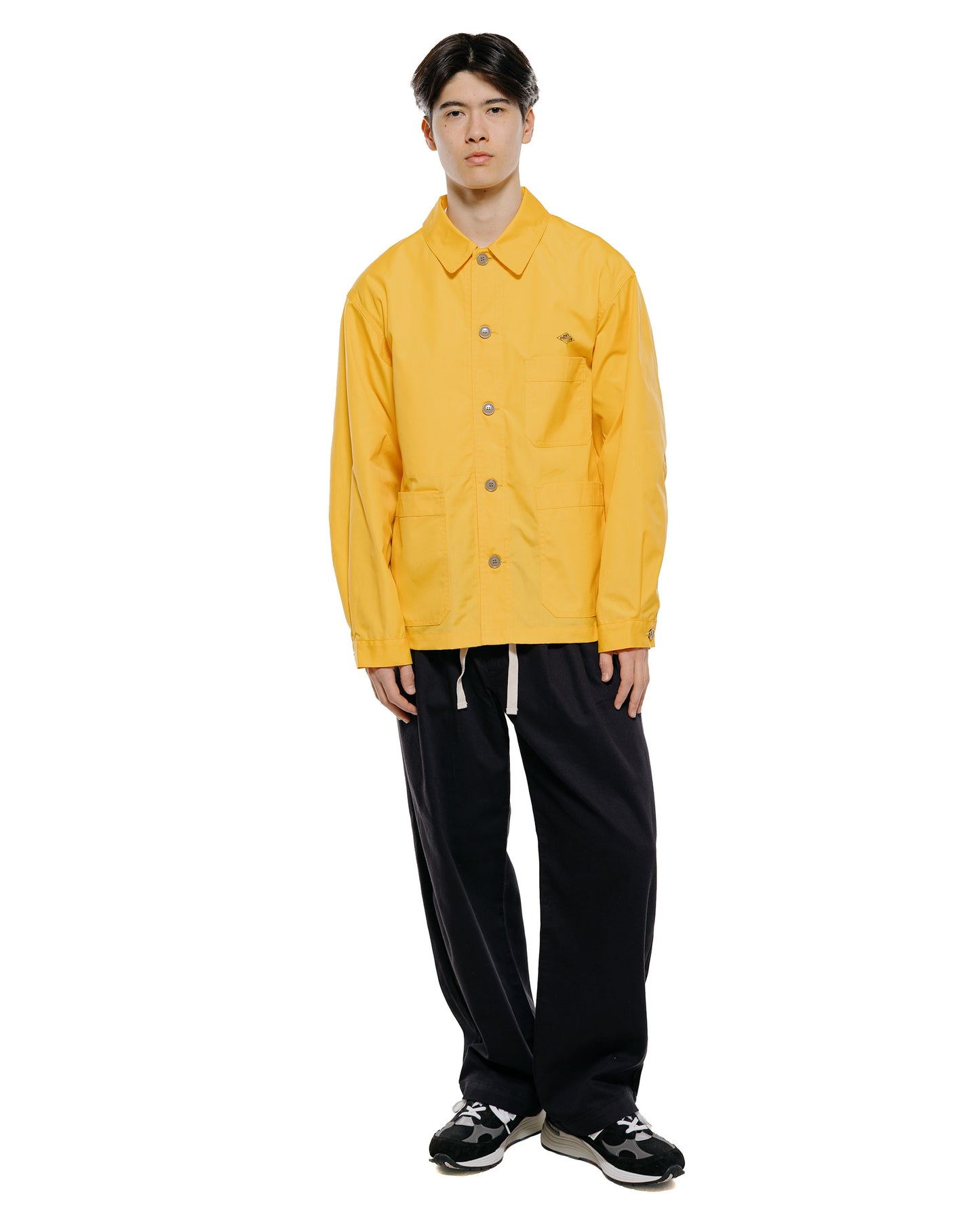 lost & found Danton Danton Loose Chino Cloth Tuck Pants Black