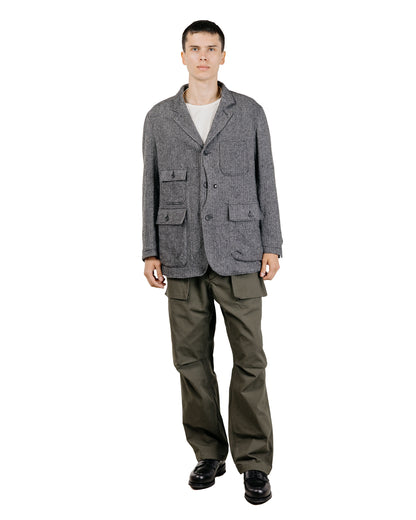 lost & found Engineered Garments Engineered Garments Upland Jacket Grey Poly Wool Herringbone