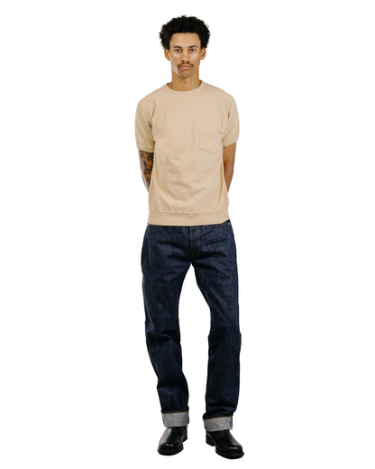 lost & found Warehouse Warehouse Lot. 4105 Short Sleeve SW With Pocket Plain Dark Beige