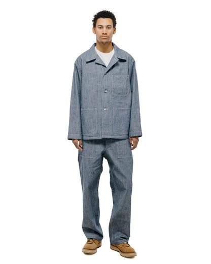 Engineered Garments Workaday Utility Jacket Indigo 10oz Sea Canvas