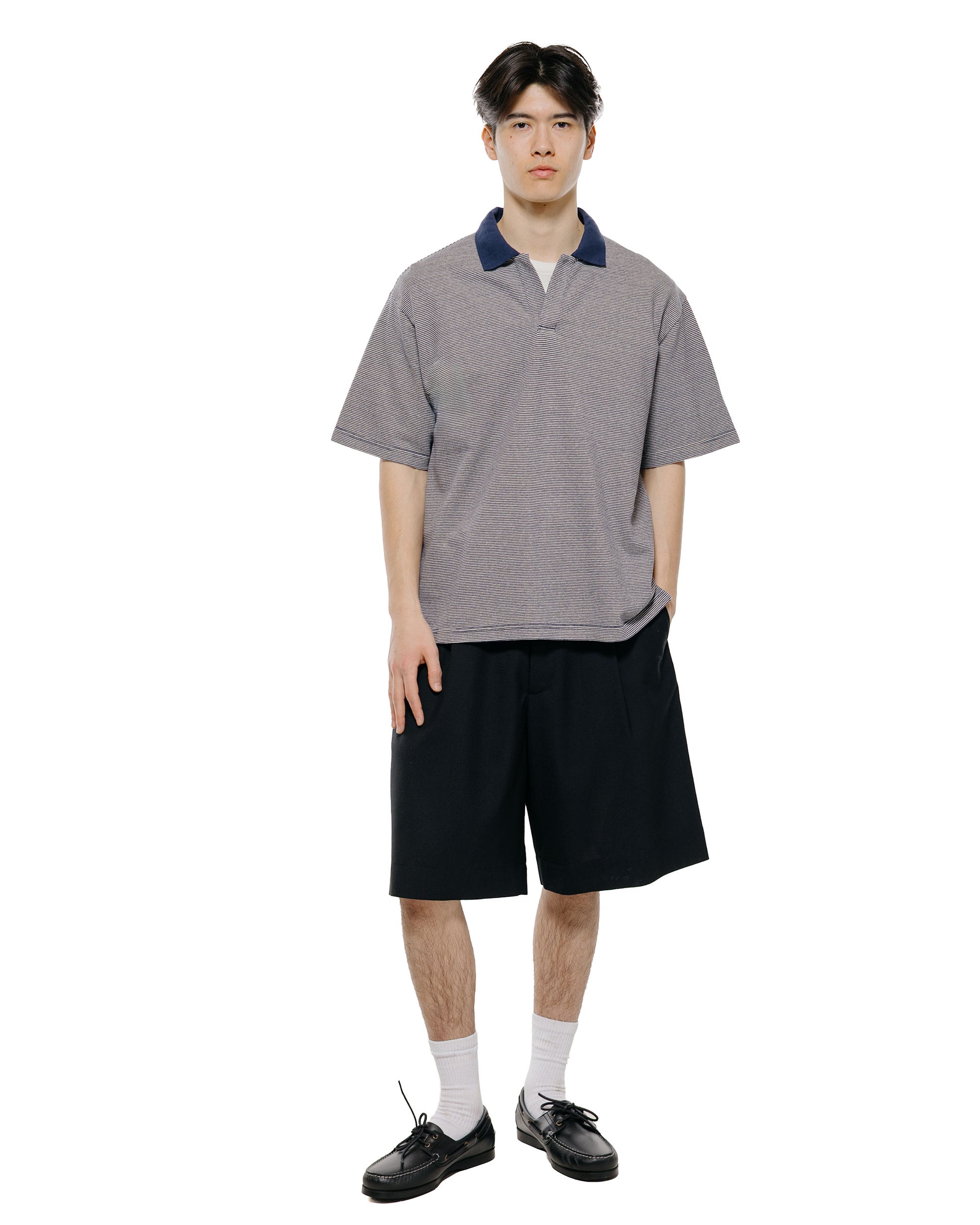 lost & found Universal Products Universal Products Wool Shorts Black