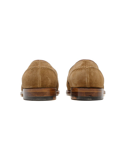 lost & found Alden Alden Full Strap Loafer Snuff Suede D0109