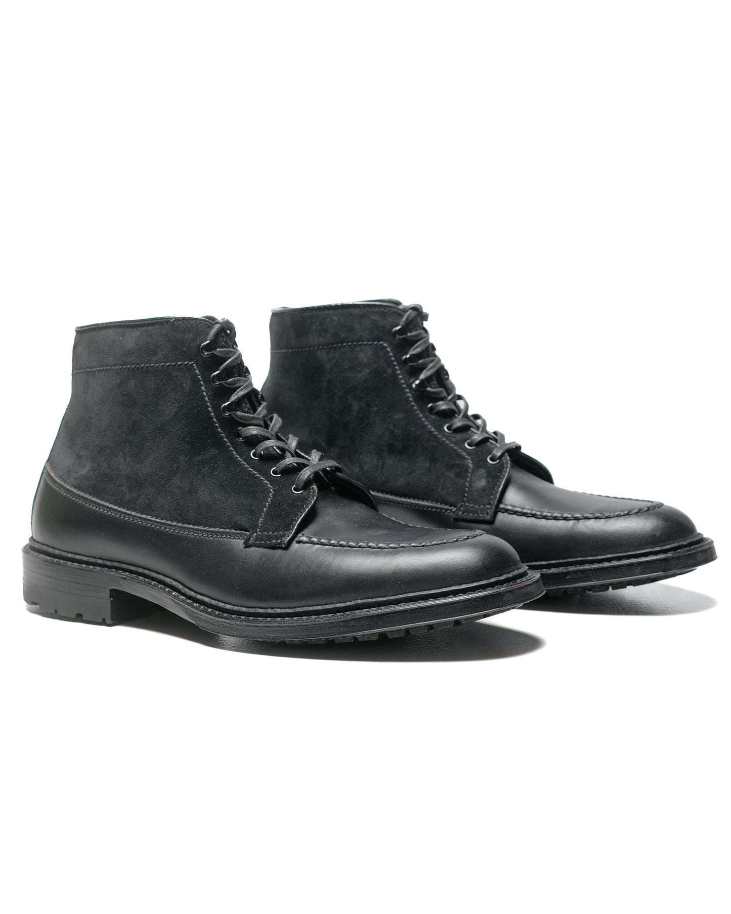 lost & found Alden Alden Black Michigan Boot With Commando Sole