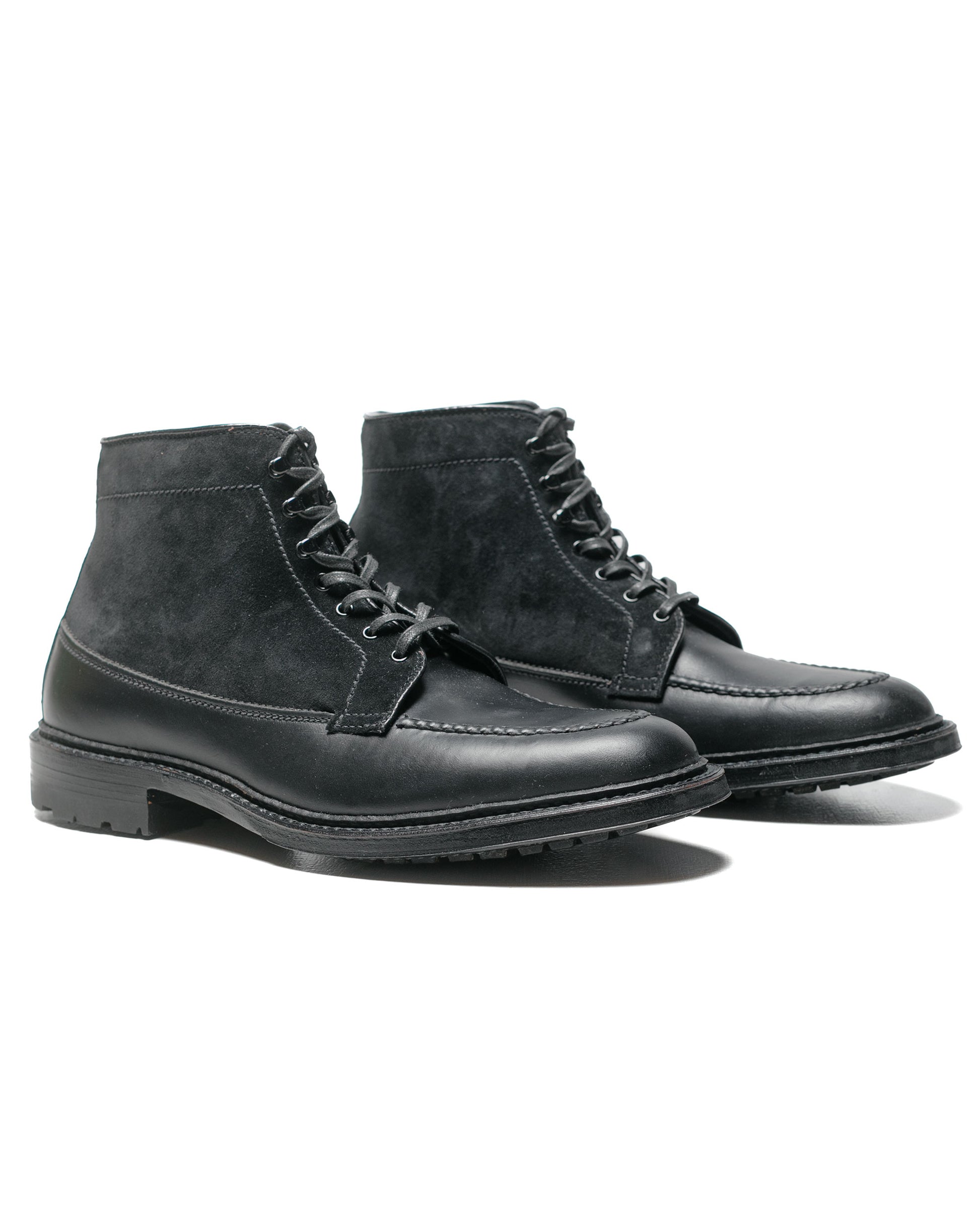 lost & found Alden Alden Black Michigan Boot With Commando Sole