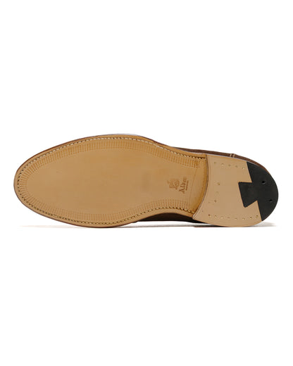 lost & found Alden Alden Full Strap Loafer Humus Suede 68333