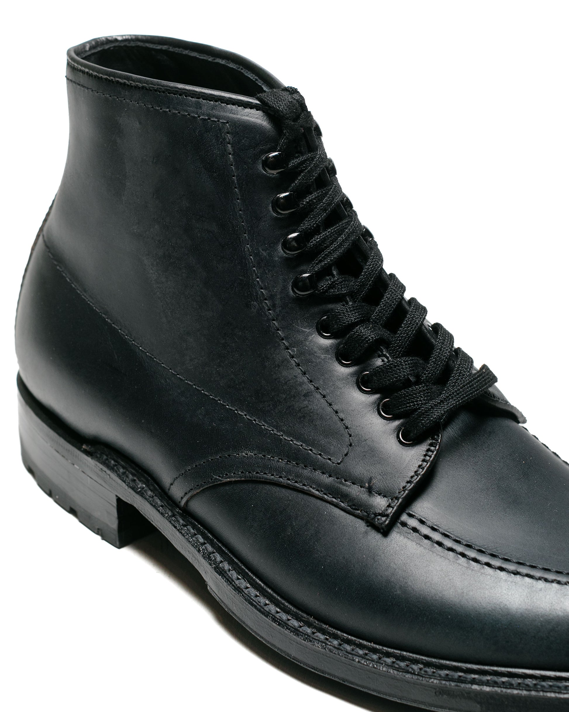 lost & found Alden Alden Indy Boot Inside Out Navy Silksport with Commando Sole G4902HC