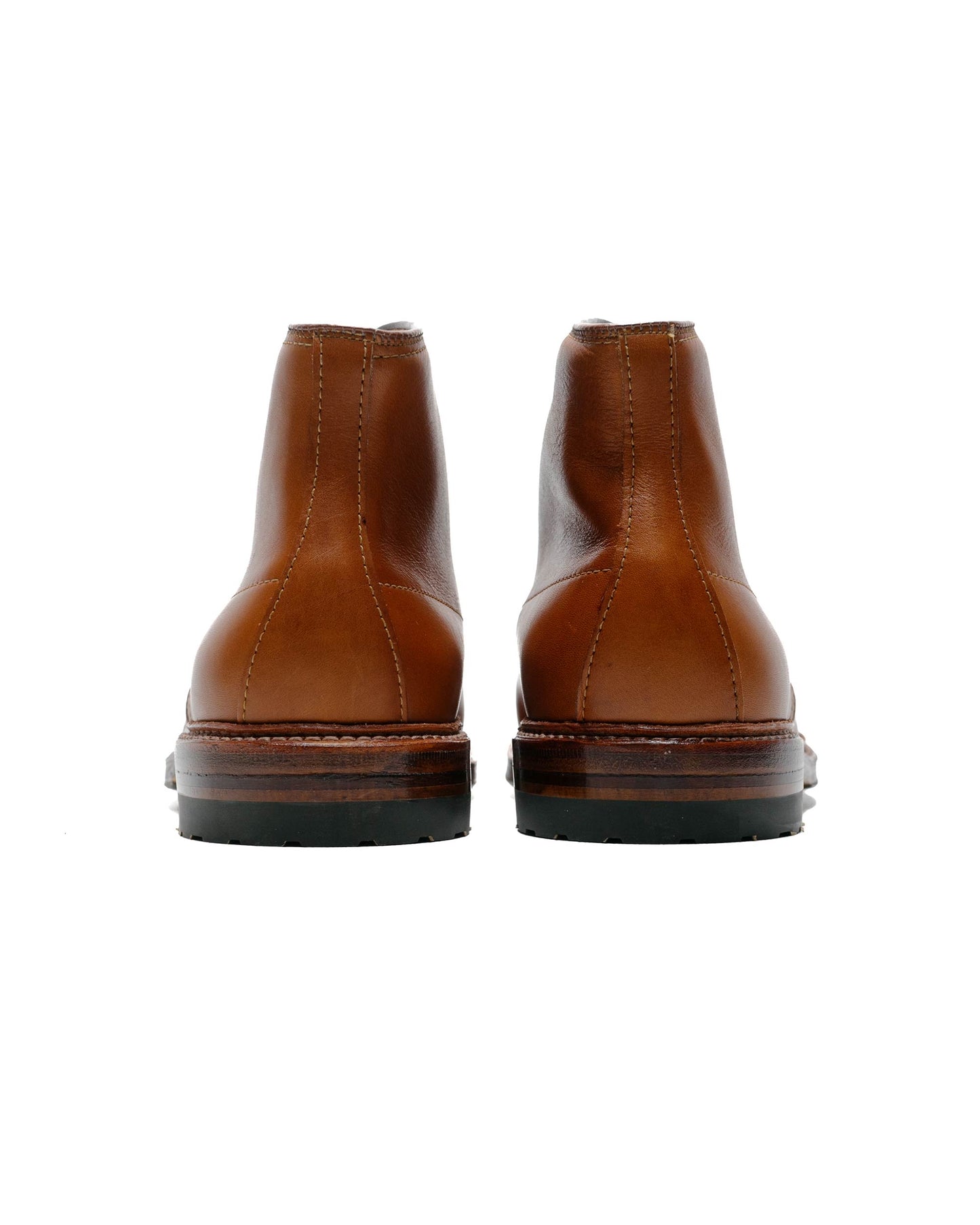 lost & found Alden Alden Indy Boot Saddle Tan Calfskin 39640