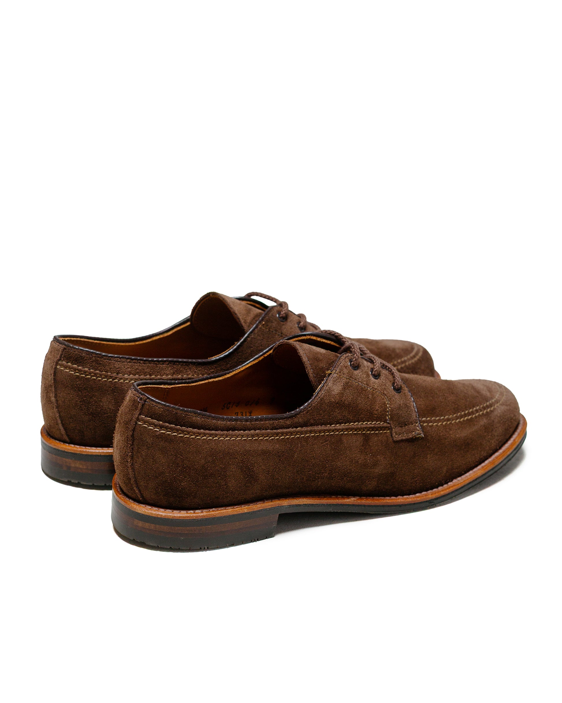 lost & found Alden Alden Ivy Blucher Brown Suede 731L