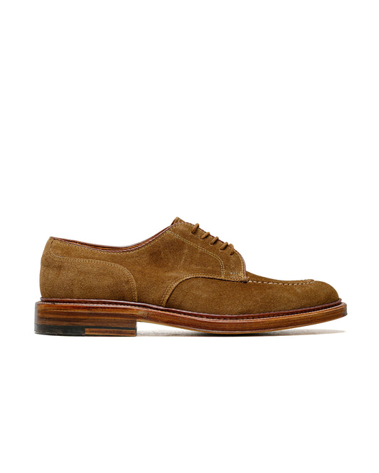 lost & found Alden Alden Mocc Toe Blucher Snuff Suede G9601
