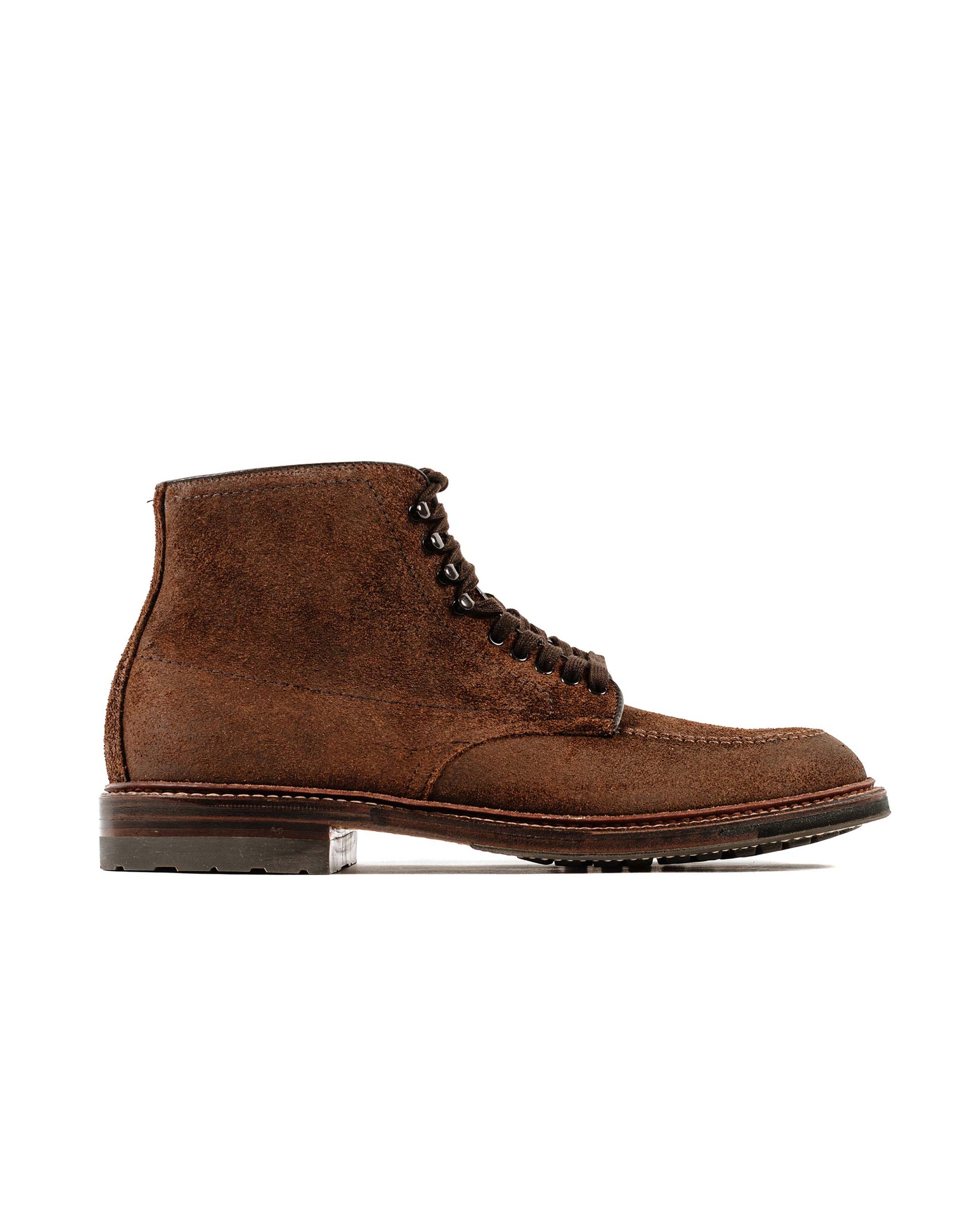lost & found Alden Alden Mocc Toe Boot Reverse Tobacco Chamois 4015HC