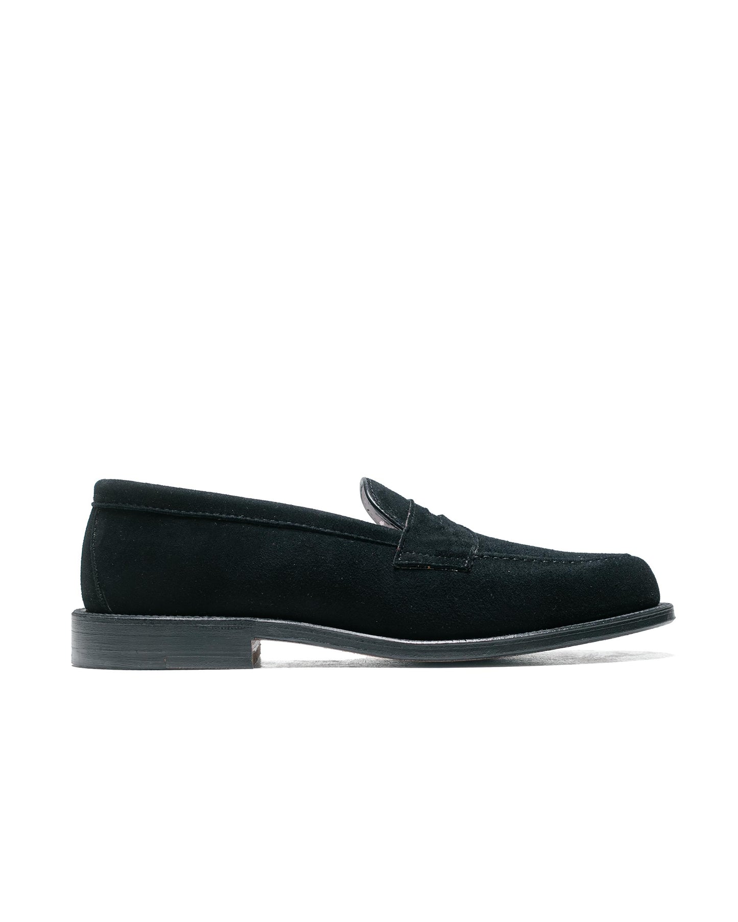 lost & found Alden Alden Penny Loafer Black Suede 5737F 'The Little Nicky'