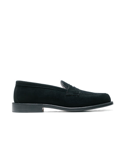 lost & found Alden Alden Penny Loafer Black Suede 5737F 'The Little Nicky'