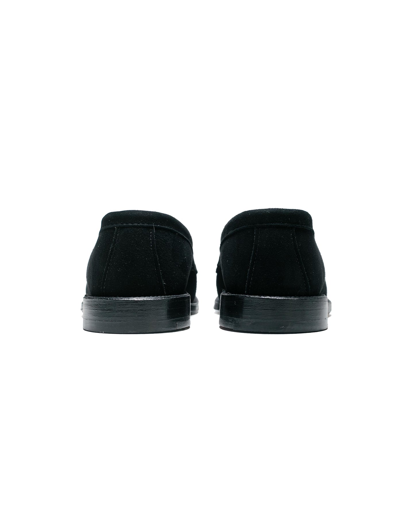 lost & found Alden Alden Penny Loafer Black Suede 5737F 'The Little Nicky'