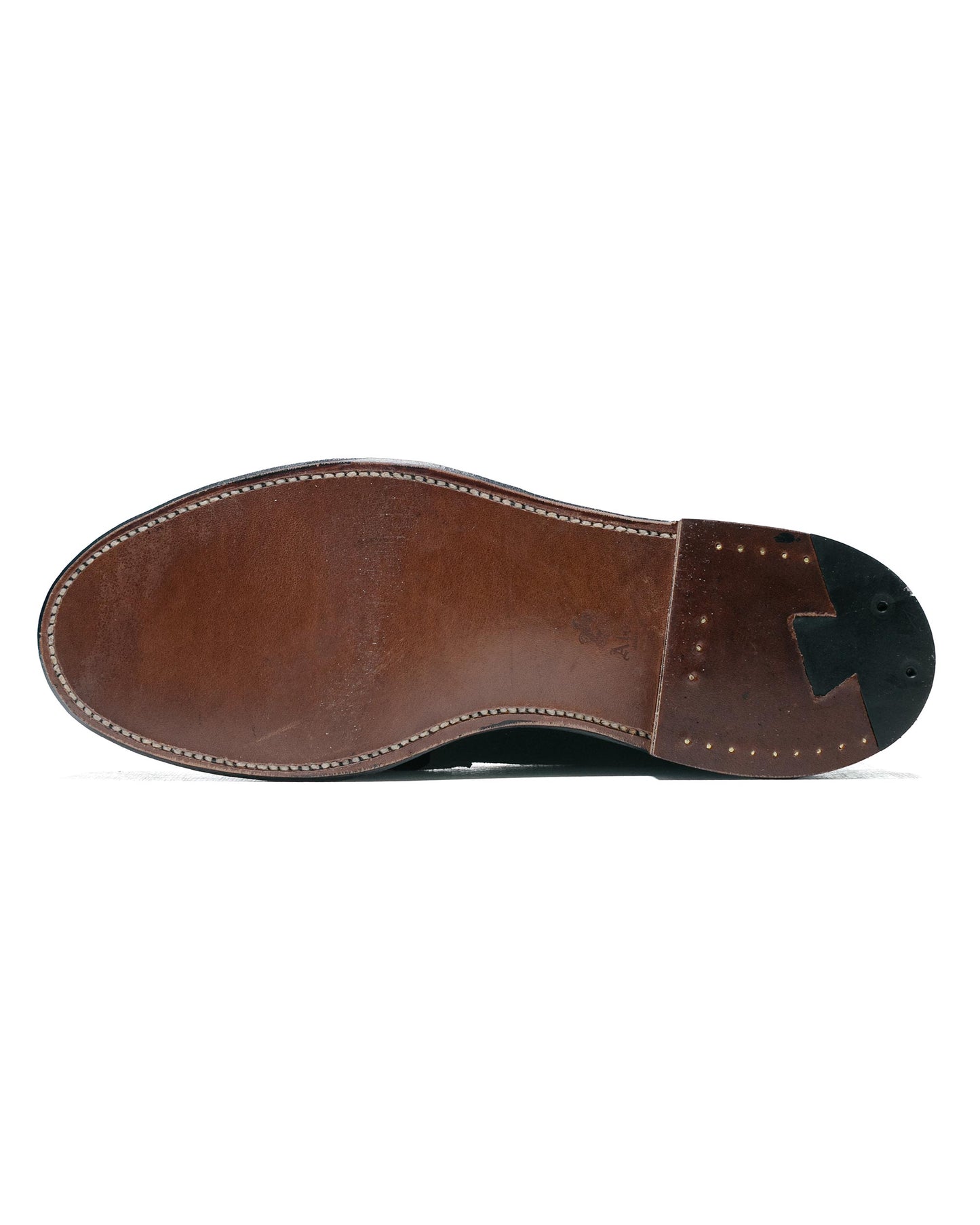 lost & found Alden Alden Penny Loafer Black Suede 5737F 'The Little Nicky'