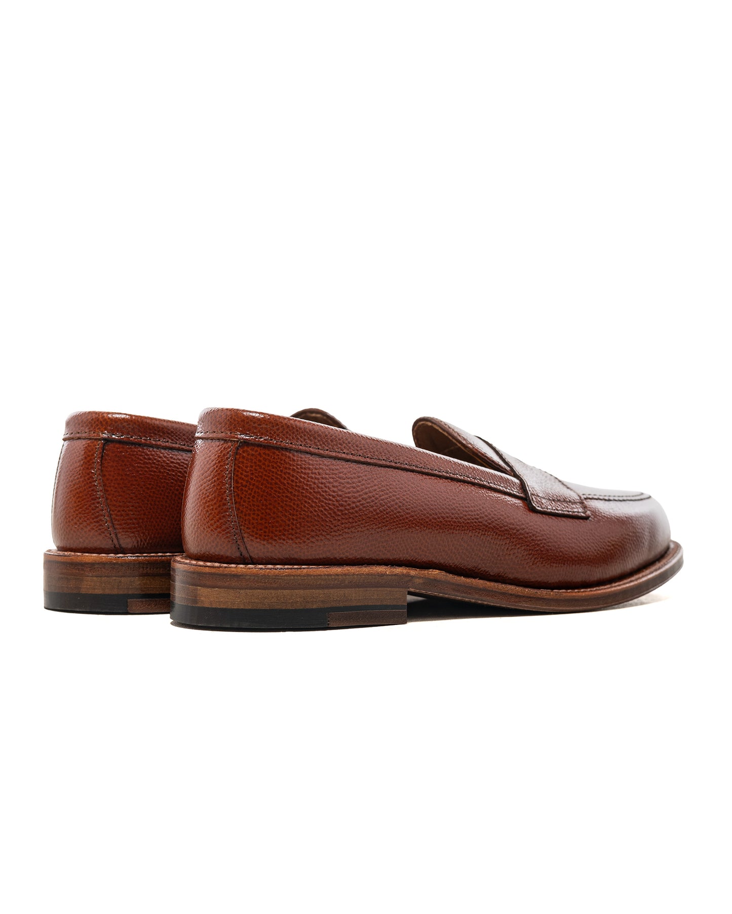 Alden Penny Loafer Brown Alpine Grain 67198