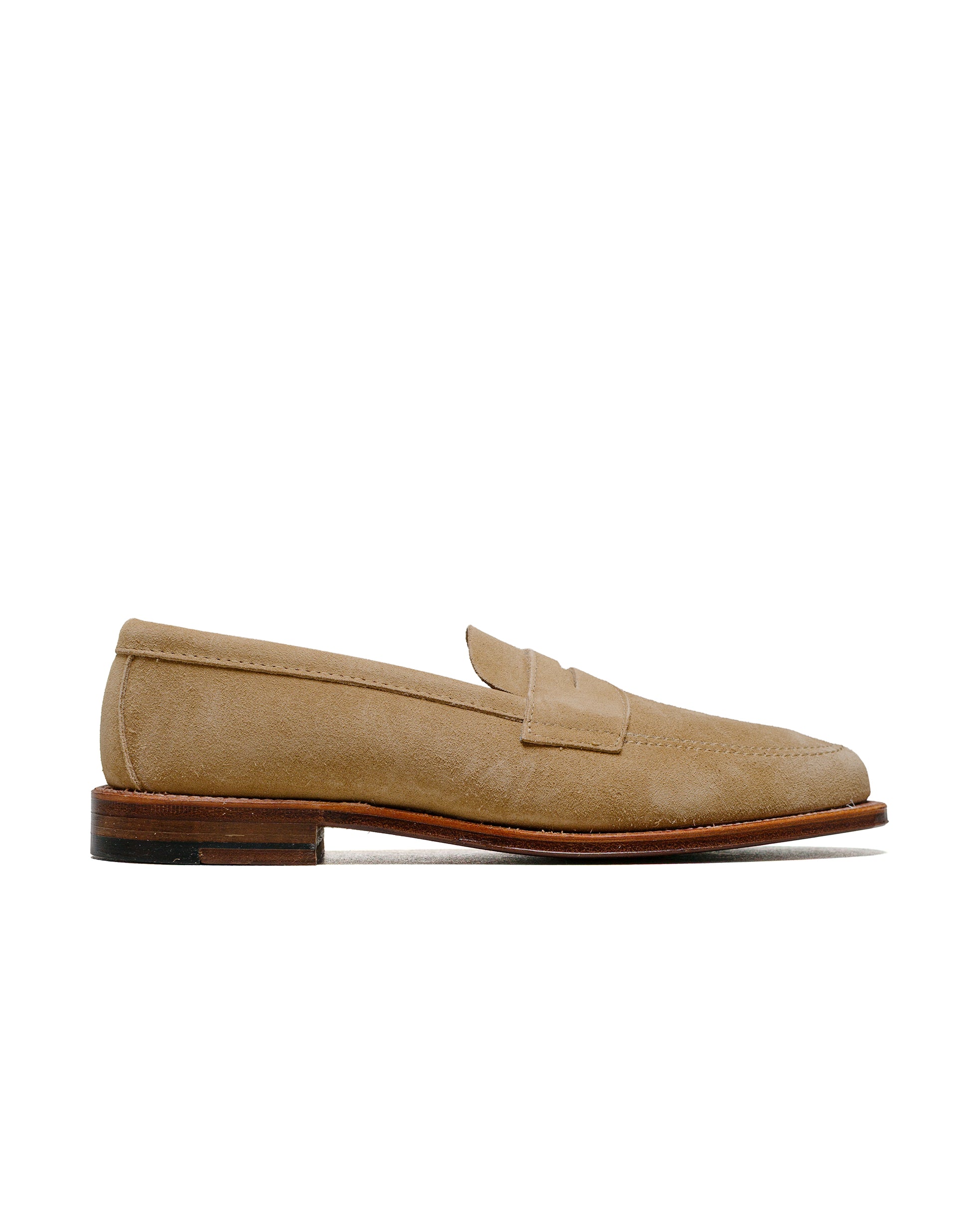lost & found Alden Alden Penny Loafer Tan Suede 5733F