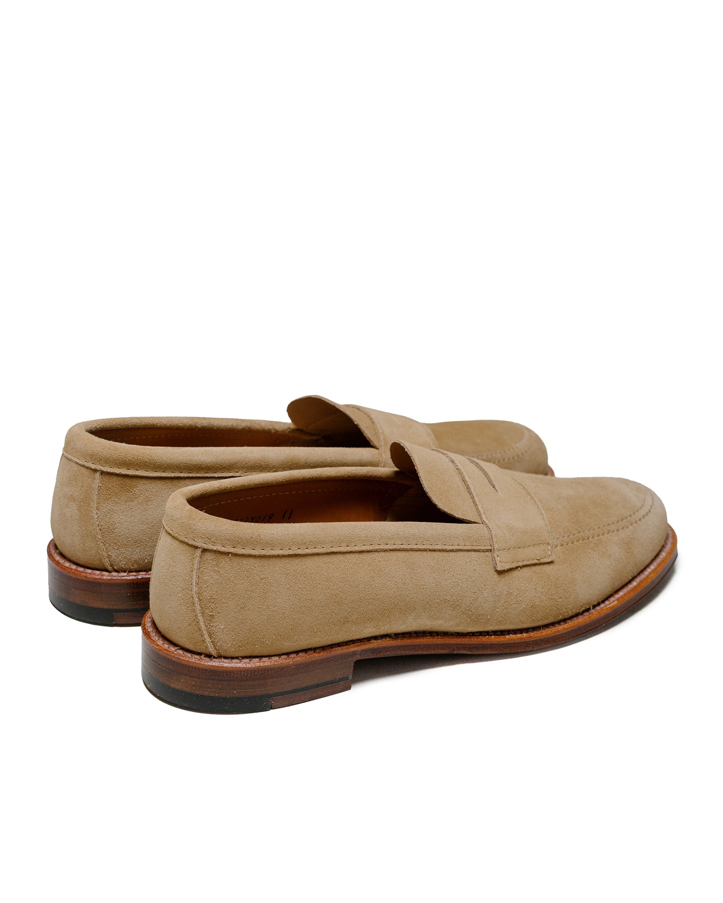 lost & found Alden Alden Penny Loafer Tan Suede 5733F