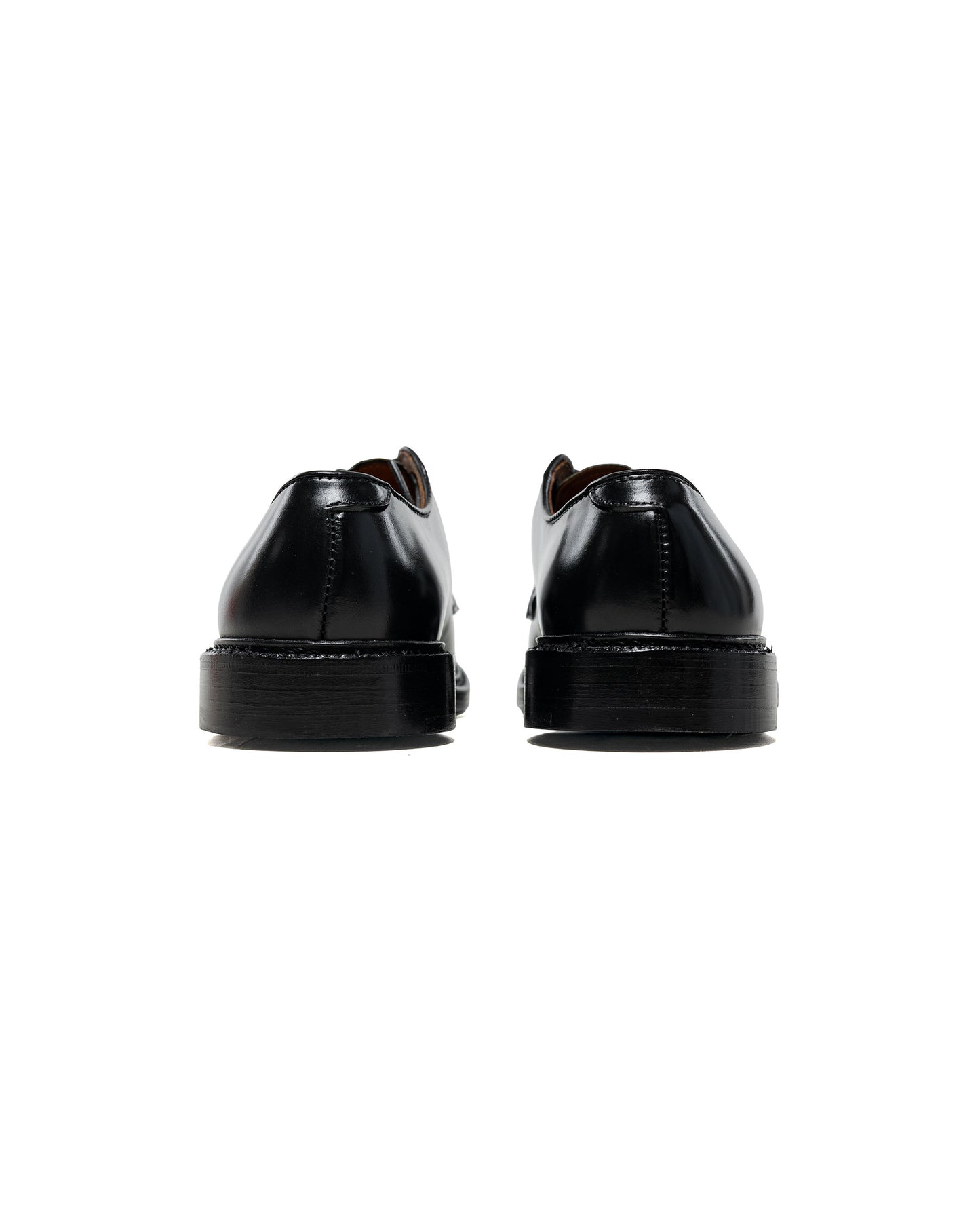 lost & found Alden Alden Plain Toe Blucher Black Shell Cordovan 9901