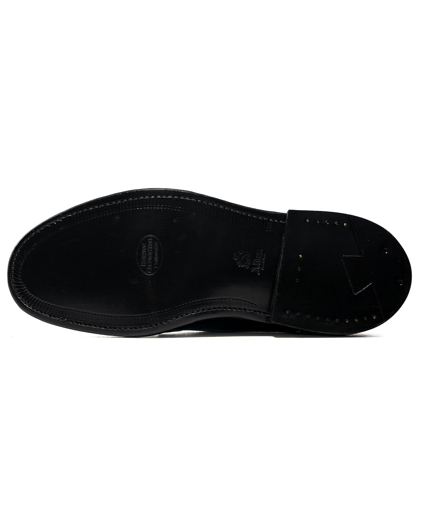 lost & found Alden Alden Plain Toe Blucher Black Shell Cordovan 9901