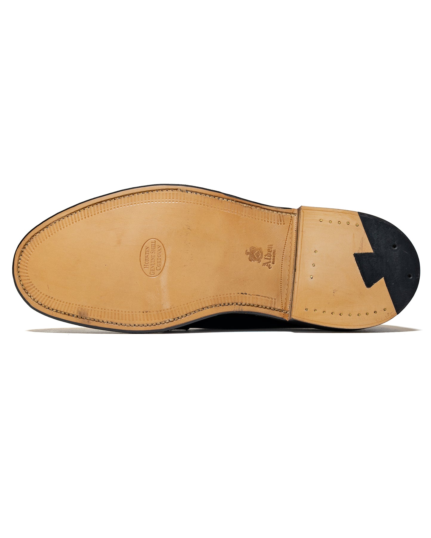 lost & found Alden Alden Plain Toe Blucher Colour 8 Shell Cordovan 990