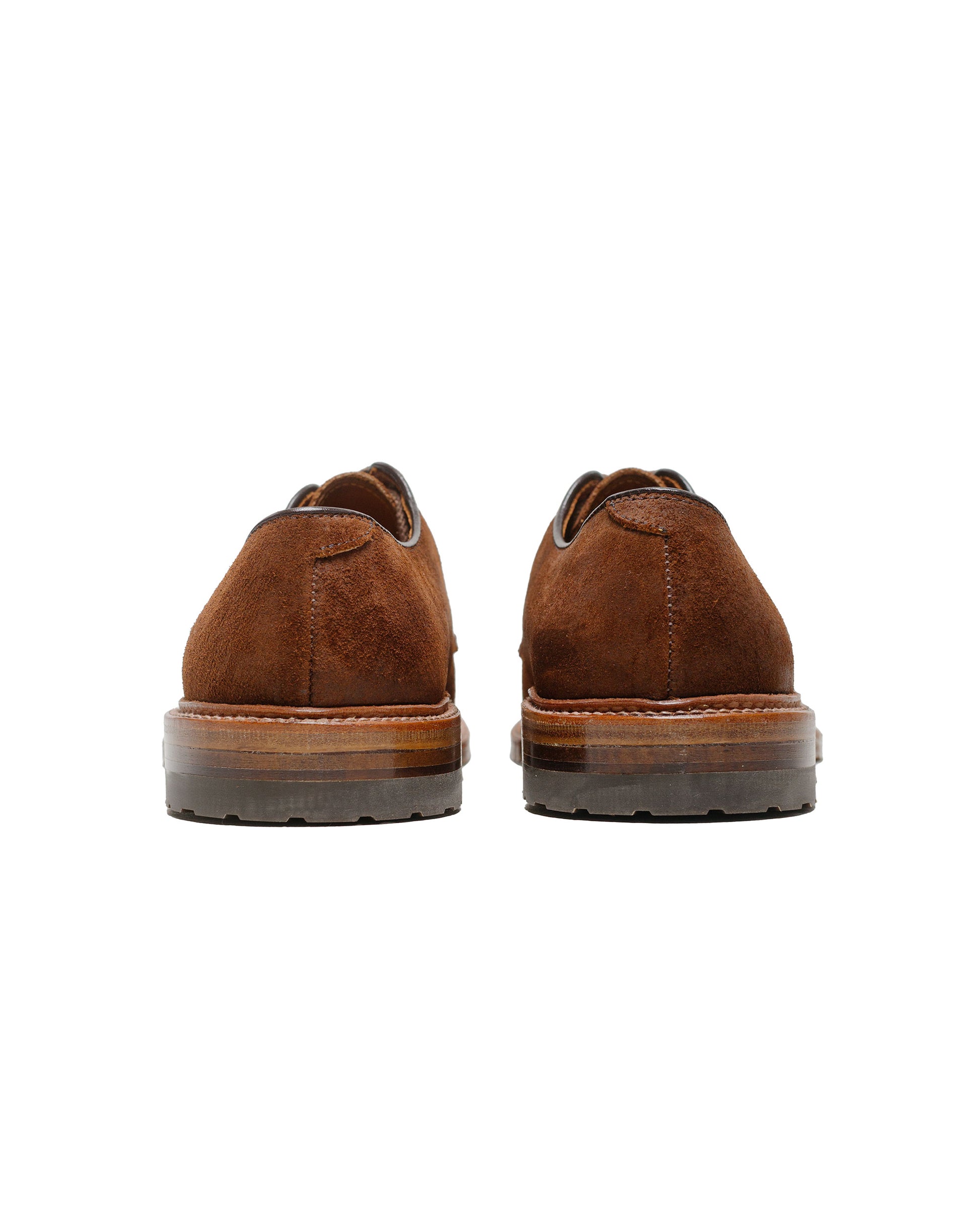lost & found Alden Alden Plain Toe Blucher Reverse Tobacco Chamois 9474C
