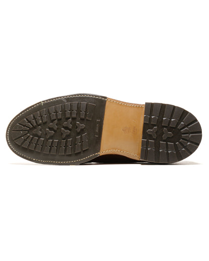 lost & found Alden Alden Plain Toe Blucher Reverse Tobacco Chamois 9474C