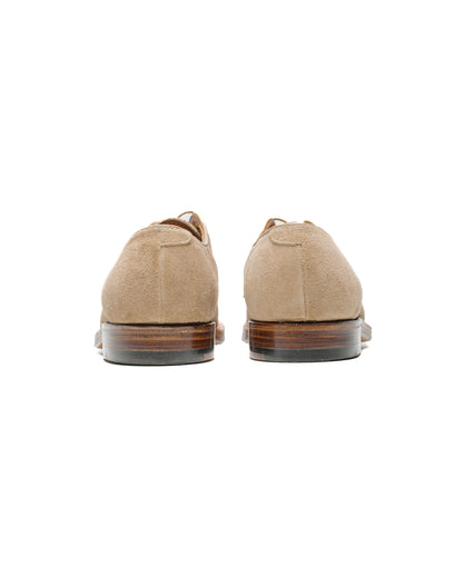 lost & found Alden Alden Plain Toe Blucher Tan Suede G2401