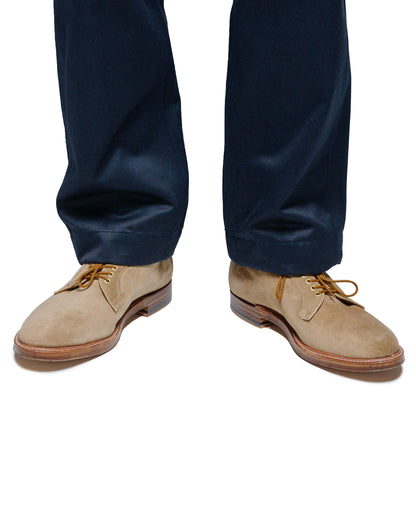 lost & found Alden Alden Plain Toe Blucher Tan Suede G2401