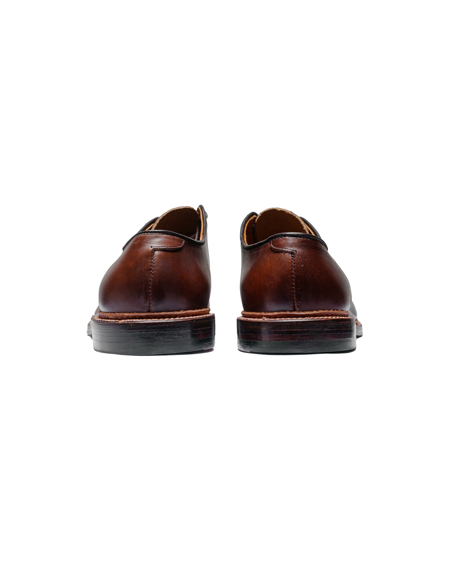 lost & found Alden Alden Plain Toe Blucher Unlined Brown Chromexcel 29364F