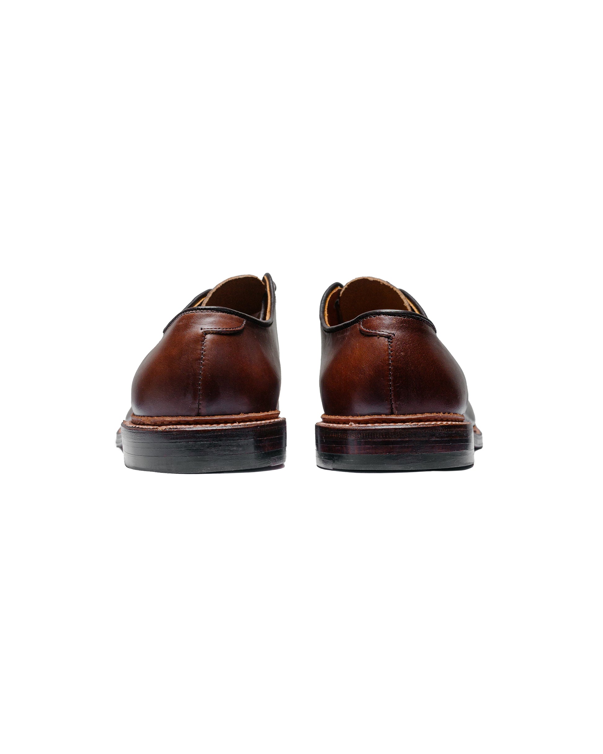 lost & found Alden Alden Plain Toe Blucher Unlined Brown Chromexcel 29364F