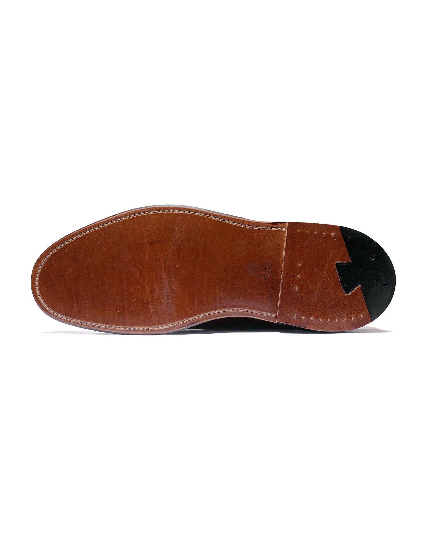 lost & found Alden Alden Plain Toe Blucher Unlined Brown Chromexcel 29364F