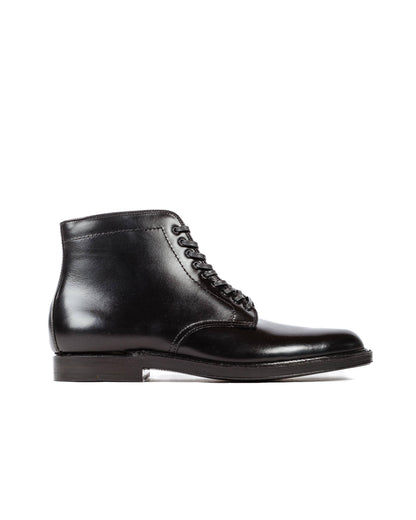 lost & found Alden Alden Plain Toe Boot Black Calfskin G2803
