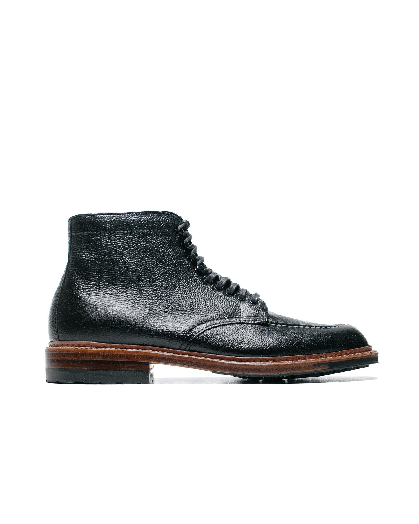 lost & found Alden Alden Tanker Boot Black Regina Grain With Commando Sole G7901HC