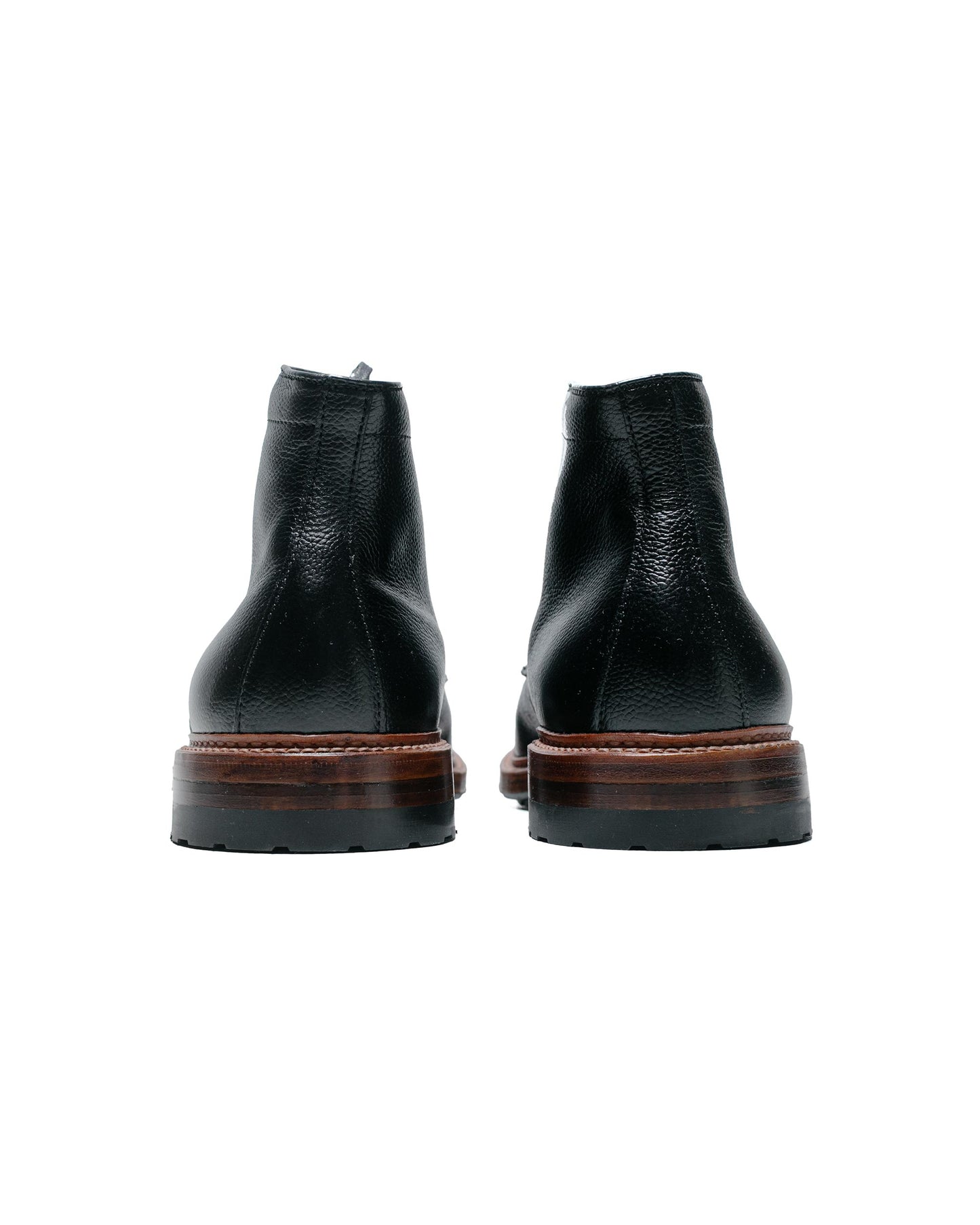 lost & found Alden Alden Tanker Boot Black Regina Grain With Commando Sole G7901HC
