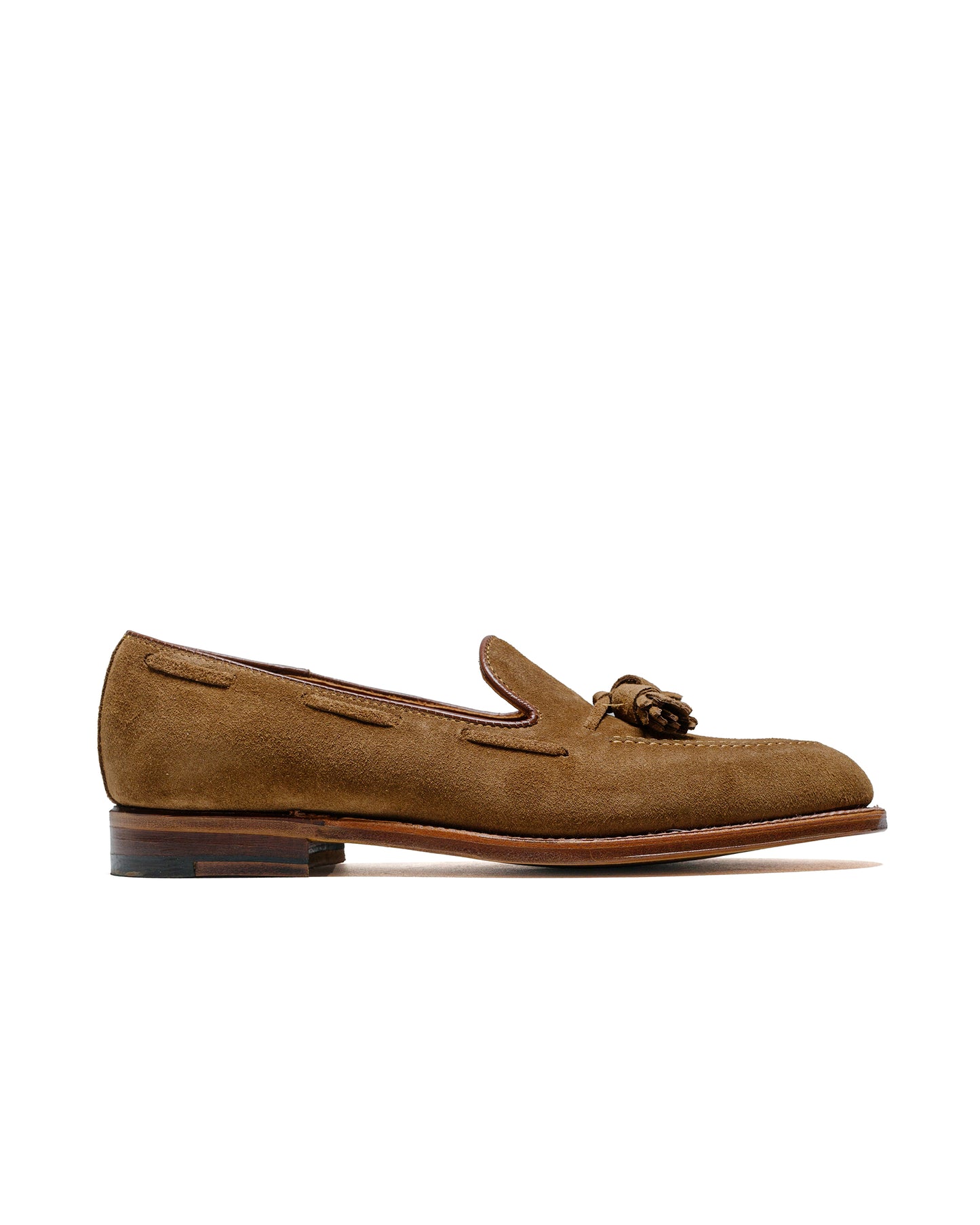 lost & found Alden Alden Tassel Loafer Snuff Suede 3403