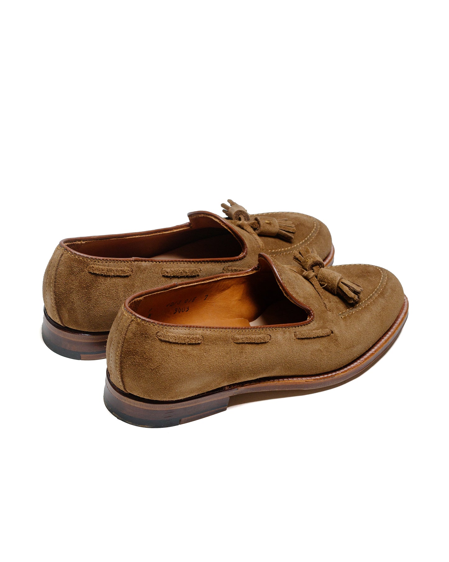 lost & found Alden Alden Tassel Loafer Snuff Suede 3403