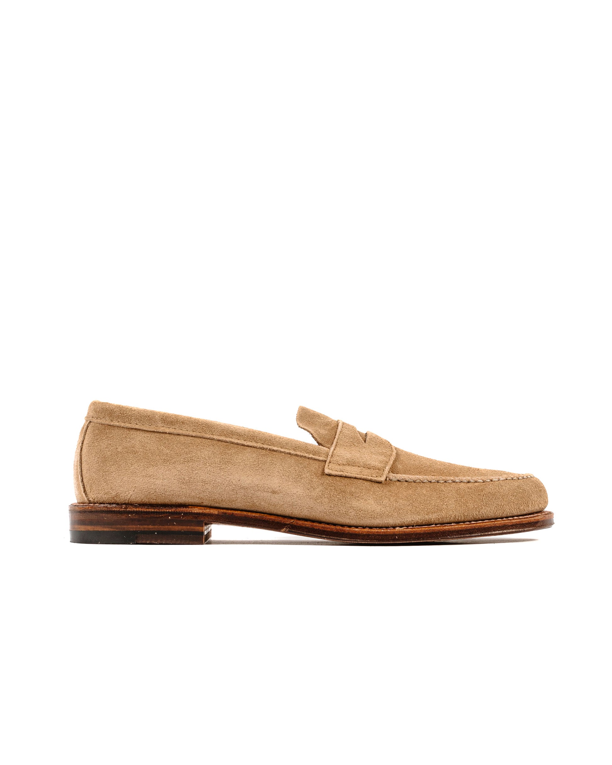 lost & found Alden Alden Unlined Leisure Handsewn Tan Suede 6244F