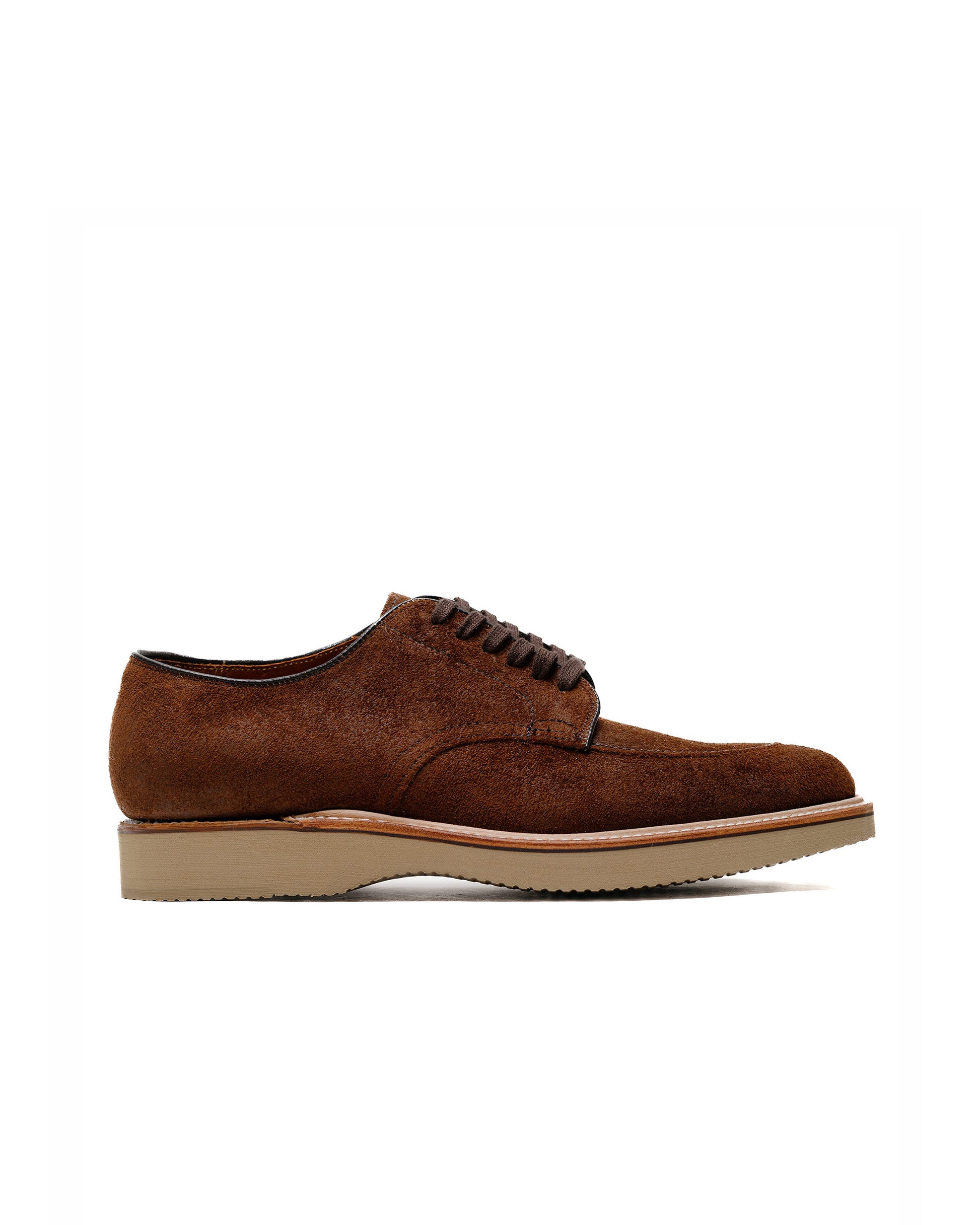 lost & found Alden Alden V Tip Blucher Reverse Tobacco Chamois G2602