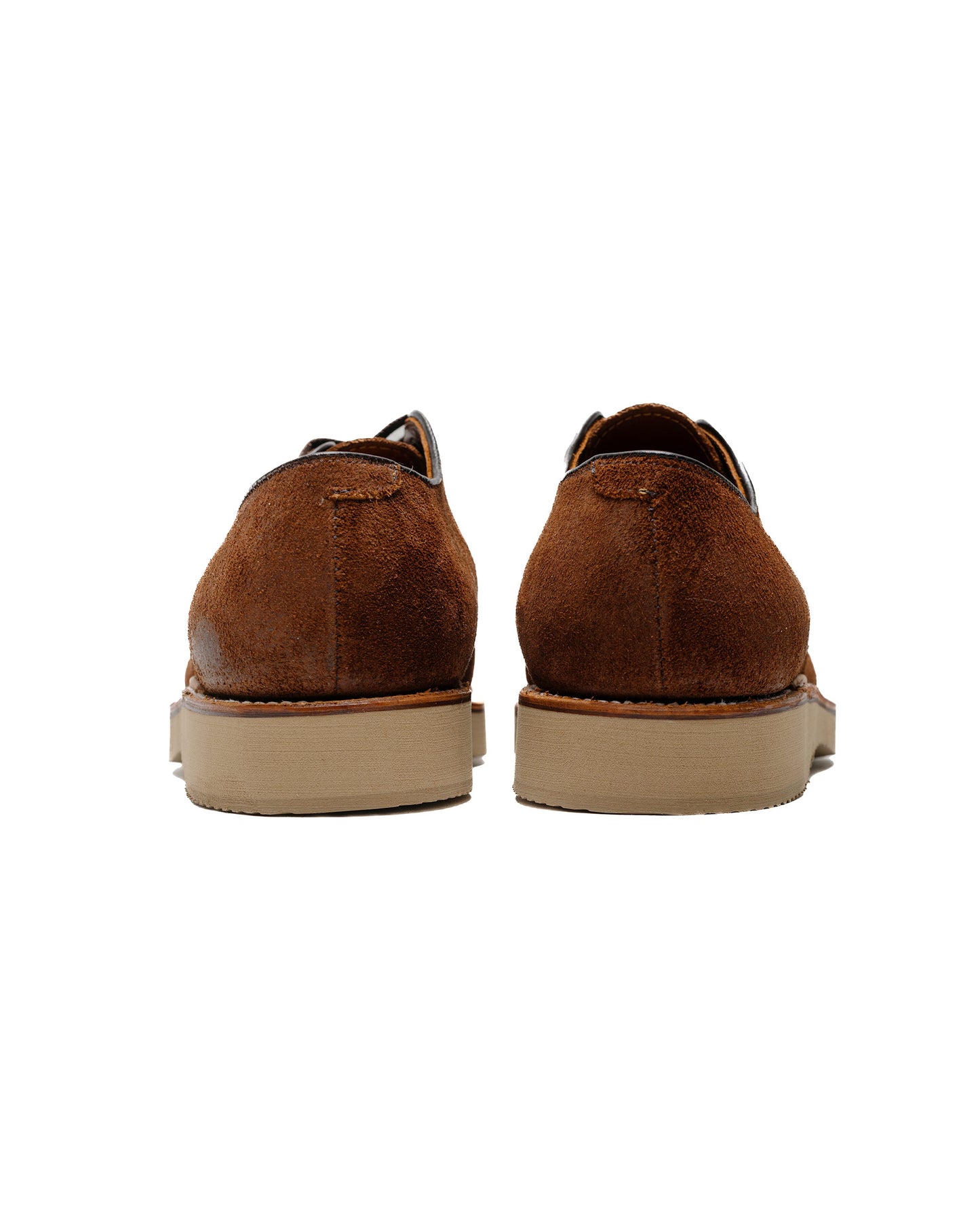 lost & found Alden Alden V Tip Blucher Reverse Tobacco Chamois G2602