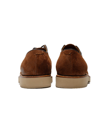 lost & found Alden Alden V Tip Blucher Reverse Tobacco Chamois G2602