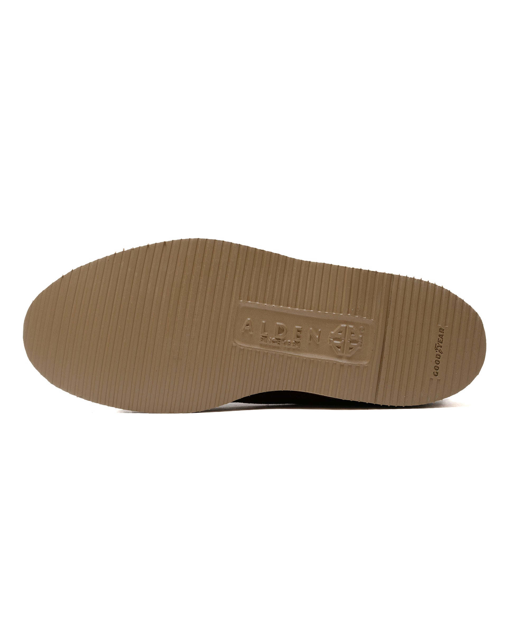 lost & found Alden Alden V Tip Blucher Reverse Tobacco Chamois G2602