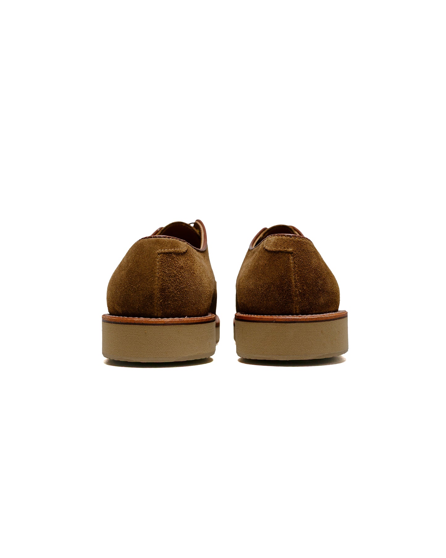lost & found Alden Alden Wedge Blucher Snuff Suede G5403