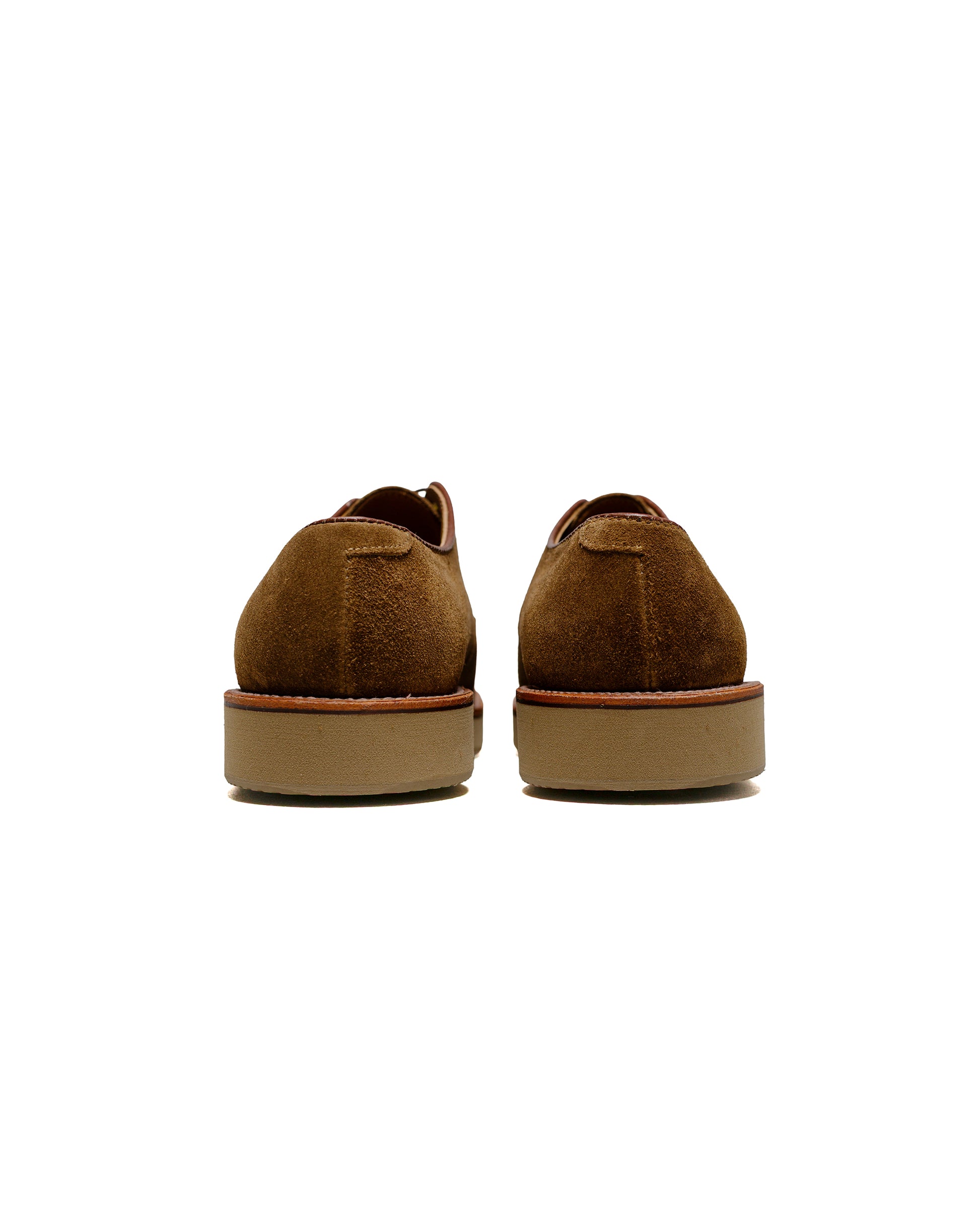 lost & found Alden Alden Wedge Blucher Snuff Suede G5403