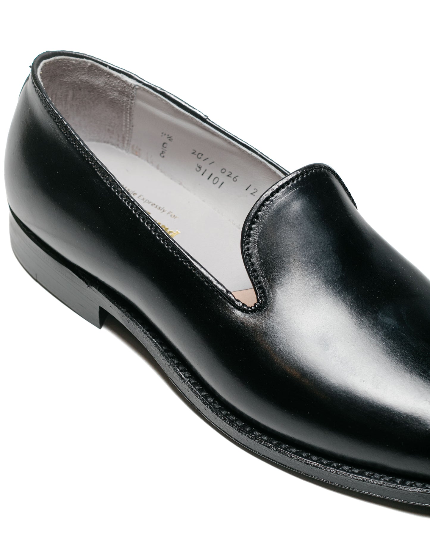 lost & found Alden Alden Wholecut Loafer Black Cordovan G1101