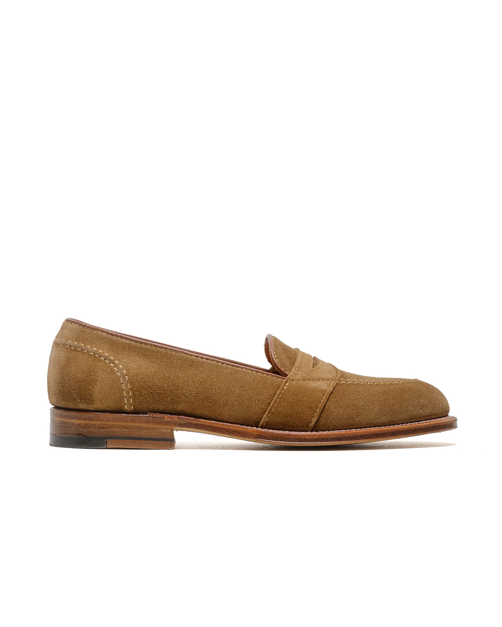 lost & found Alden Alden Full Strap Loafer Snuff Suede D0109