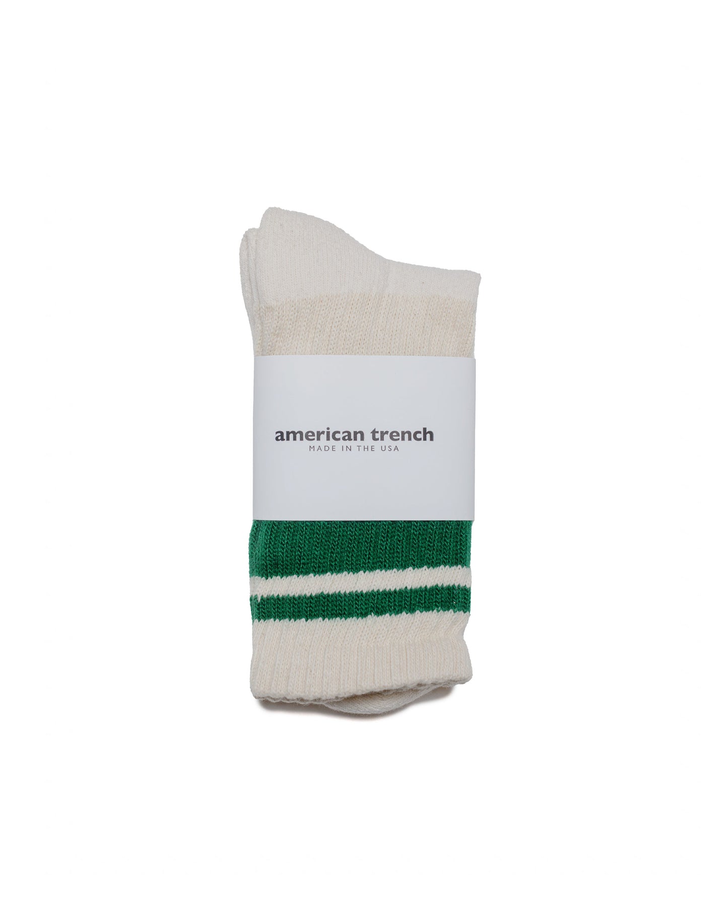 lost & found American Trench American Trench The Mono Stripe Kelly Green