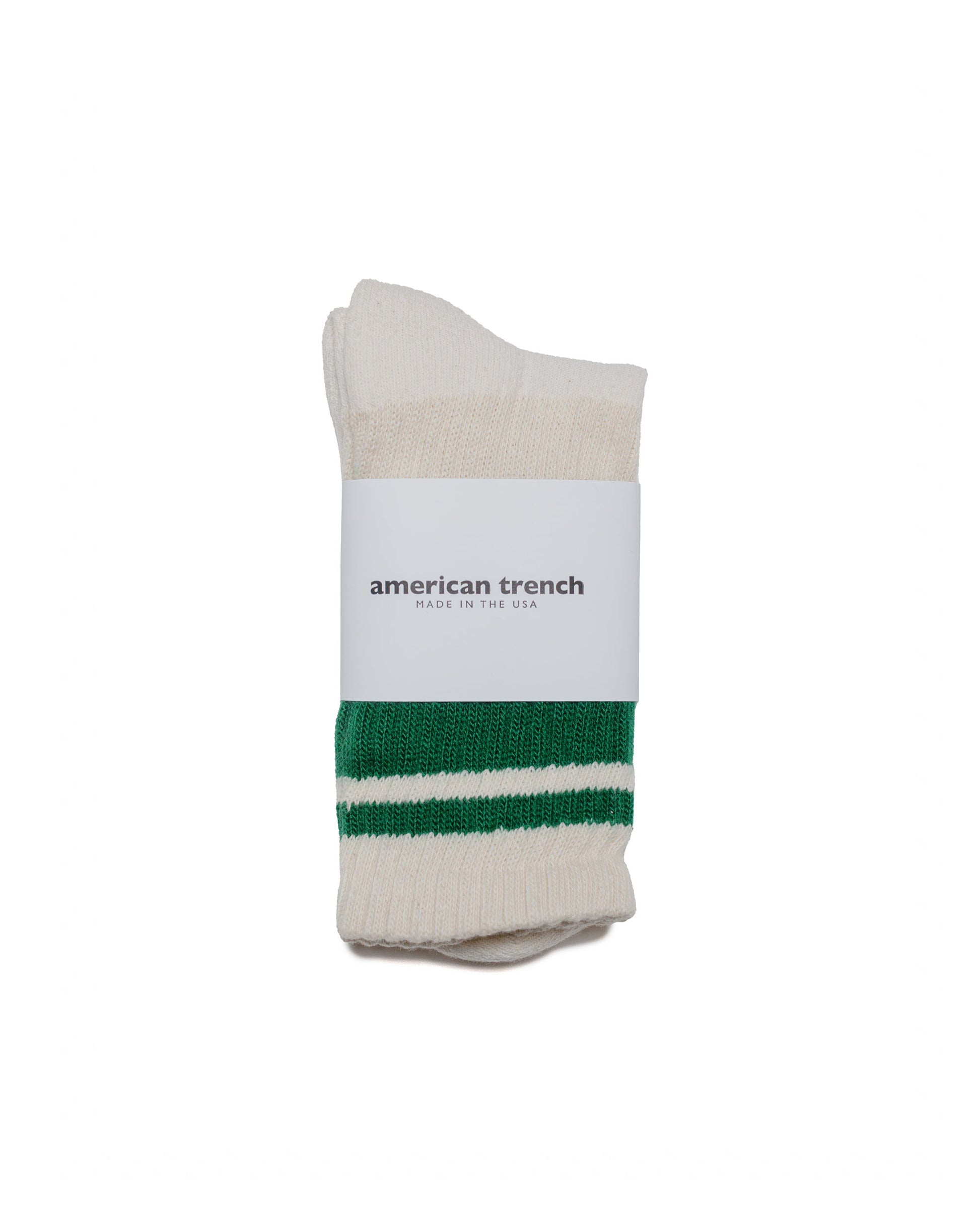 lost & found American Trench American Trench The Mono Stripe Kelly Green