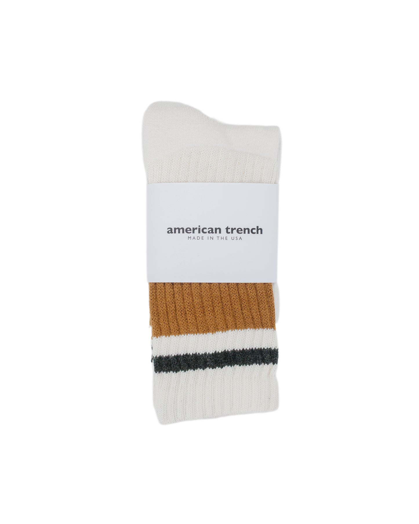 lost & found American Trench American Trench The Retro Stripe Brown/Charcoal
